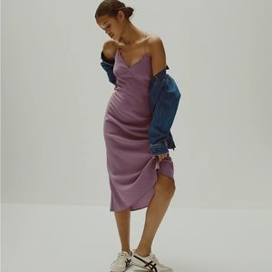 Madewell Layton Midi Slip Dress